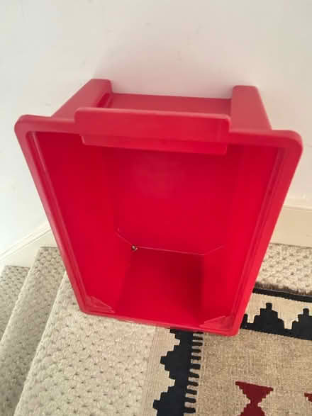 Photo of free Red plastic storage box (SW11) #1