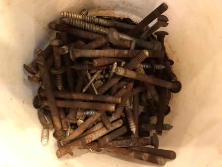 Photo of free Bucket of bolts (Bethesda- River Rd & Wilson Ln) #2