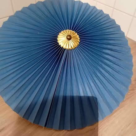 Photo of free Blue uplighter light shade (Benhall GL51) #1