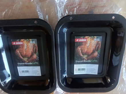 Photo of free Judge small enamel roaster x2 new chipped at end (Westbury Fields BS9) #1