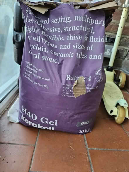 Photo of free Tiling gel (West Norwood SE19) #1