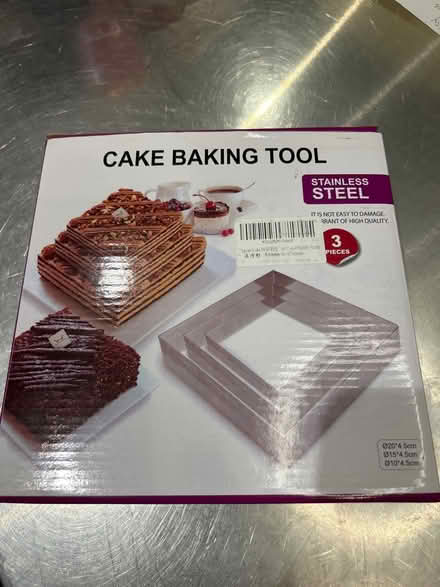 Photo of free Square Cake Molds (Harmans) #1