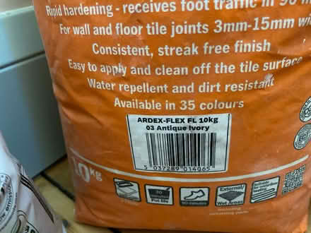 Photo of free Grout and tile adhesive (Ladywell) #2