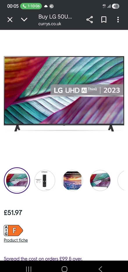 Photo of Tv (Bermondsey SE1) #1