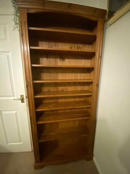 Photo of free Pine Bookcase (Wentnor SY9) #1