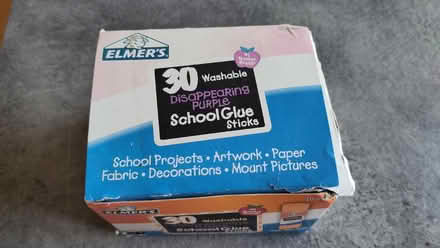 Photo of free Box of School Glue sticks (Claverton) #1