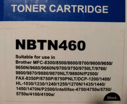 Photo of free Toner cartridge NBTN460 (Brooklyn 11218) #2