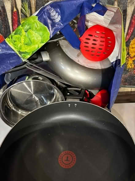 Photo of free Pots and pans (Halewood L25) #1