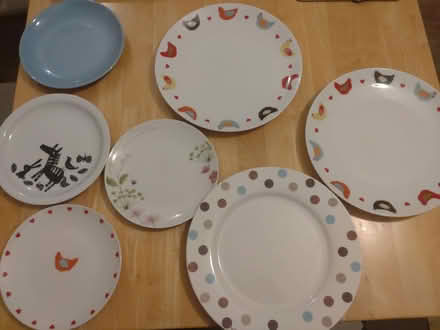 Photo of free Dinner and side plates - mixed designs (Wokingham RG41) #1