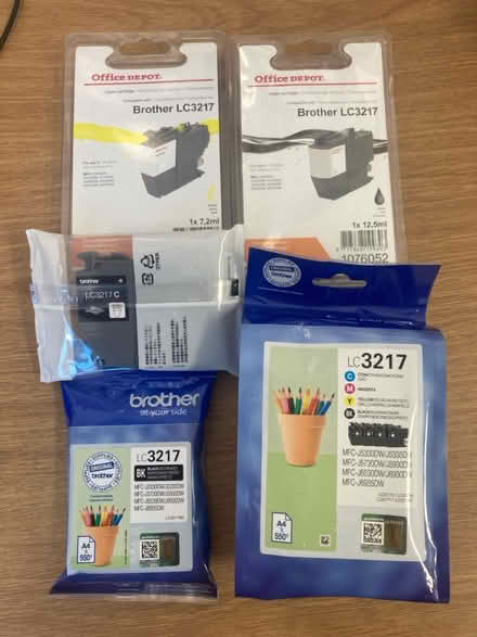 Photo of free Print cartridges Brother LC3217 x 5 (Morley Street) #2