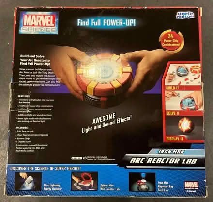 Photo of free Uncle Milton Marvel Science Iron Man Arc Reactor Lab (New Malden KT3) #4