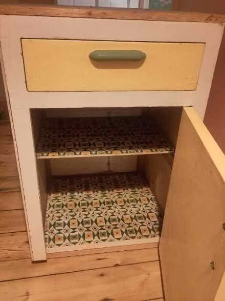 Photo of free Large Yellow Vintage Cupboard (Brockley SE4) #1
