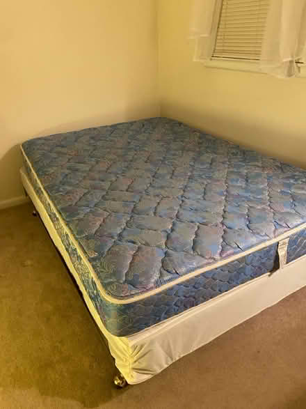 Photo of free Full size bed, metal frame (Green Brook, south of Rt 22) #2