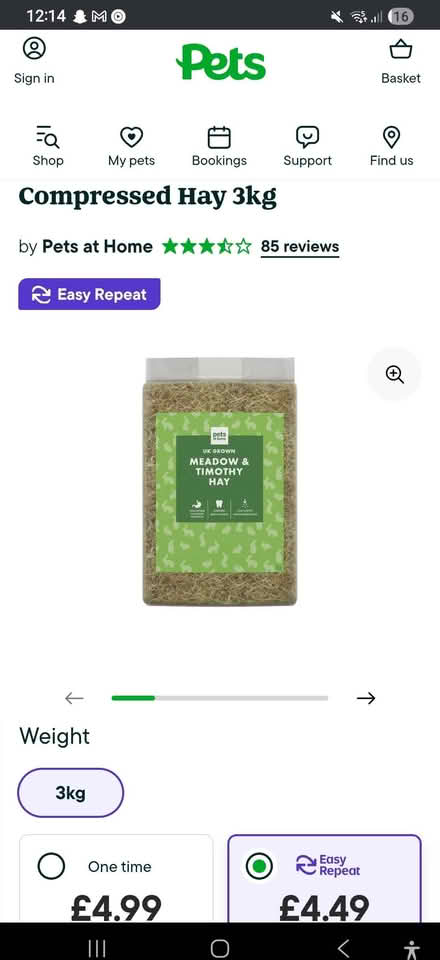 Photo of Rabbit hay (Chaddesden DE21) #1