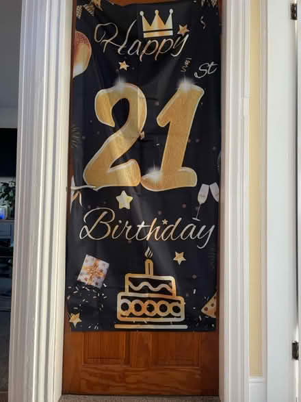 Photo of free 21st birthday banners x3 (Scarisbrick new road PR8) #1