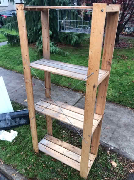 Photo of free 6’ tall Ikea shelf unit (Browns Line/Lakeshore) #1