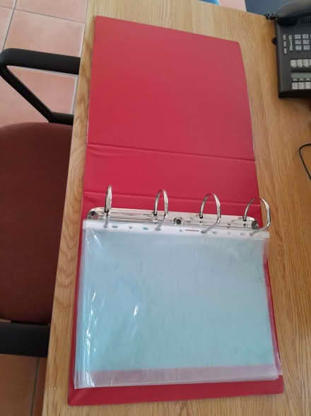 Photo of free 7 x Large A4 Ring Binder Folders (Chadwell Heath RM6) #2