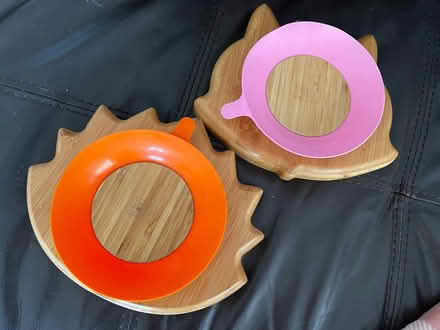 Photo of free 2 toddler bamboo suction plates (Woodley RG5) #2
