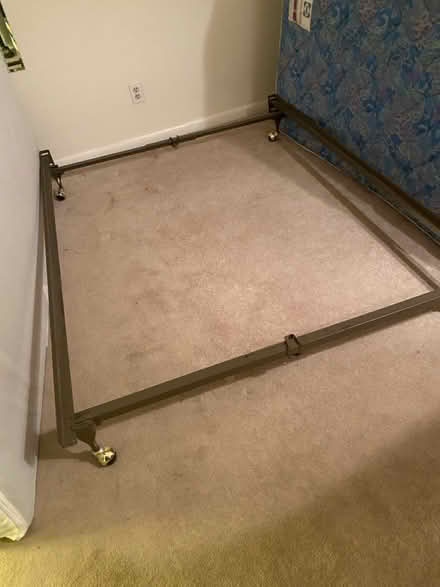 Photo of free Full size bed, metal frame (Green Brook, south of Rt 22) #3