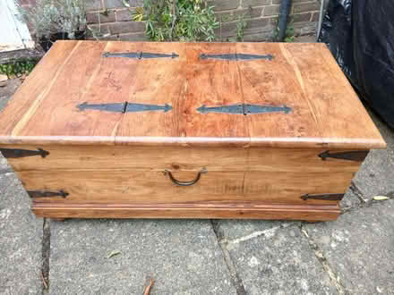 Photo of free Wooden storage box / coffee table (Beaconsfield HP9) #2