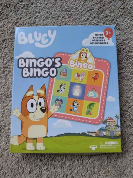 Photo of free Bluey Bingo's Bingo game (Oxbow Lk and Elizabeth Lk Rds) #1