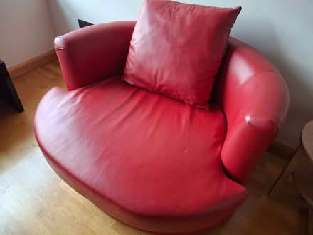 Photo of free 3 seater sofa + cuddle chair (Bottoms OL14) #1