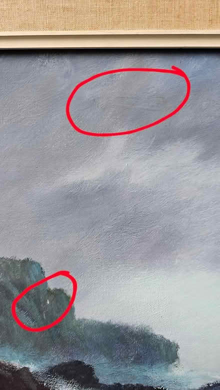 Photo of free Large 'Leslie Cole' Painting (Wigmore, Gillingham) #4