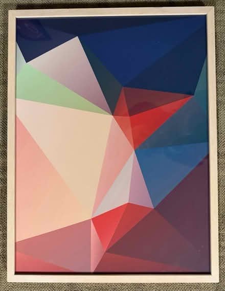 Photo of free Wood-framed art print (Valencia Avenue, Sunnyvale) #1