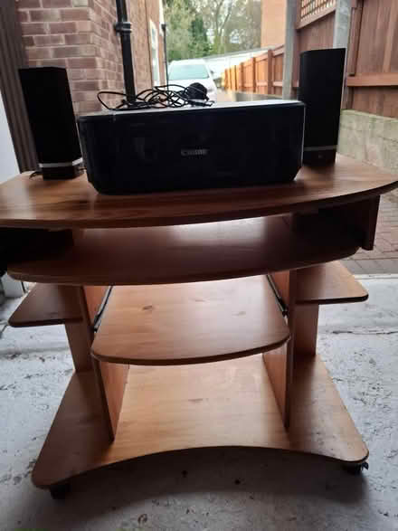 Photo of free Computer desk in pine,plus more (CH49) #1