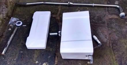 Photo of free High level toilet cistern with accessories (Leyburn DL8) #1