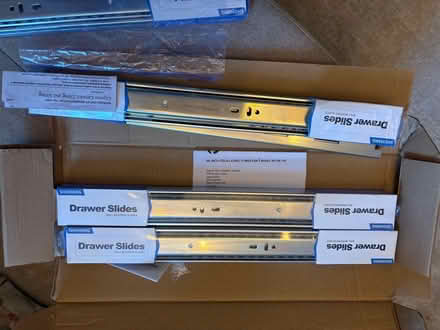 Photo of free A set of five pairs of high quality drawer slides. (Seal TN15) #4