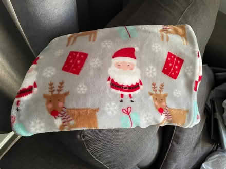 Photo of free Xmas fleece pillow case (Thringstone LE67) #1