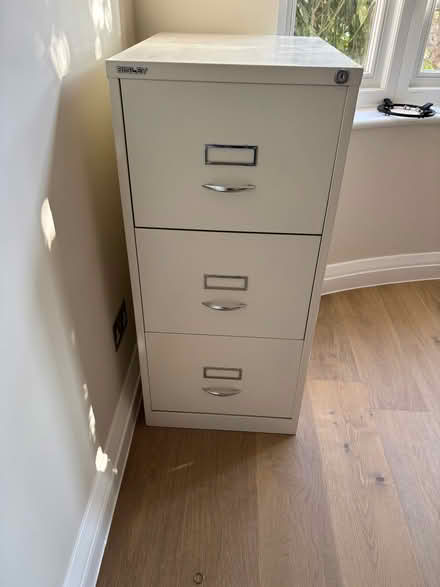 Photo of free White and Orange Sisley Filing Cabinets (Kew TW9) #2
