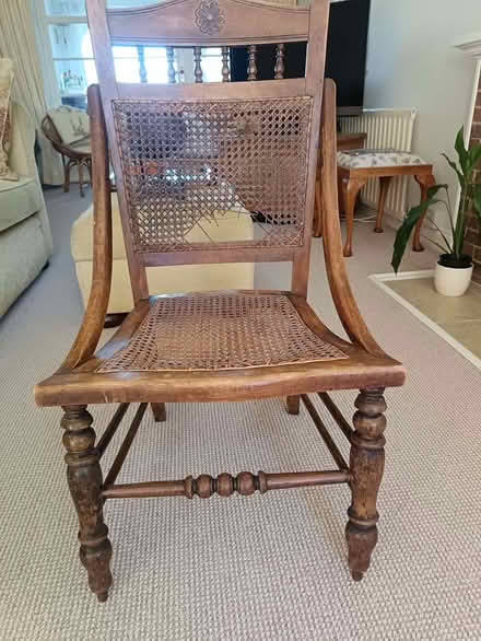 Photo of free Wicker Nursing Chair (CT13) #1