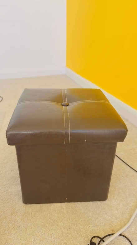 Photo of free Foot stool, Ottoman, Kids Toy Storage (Broughton MK10) #1