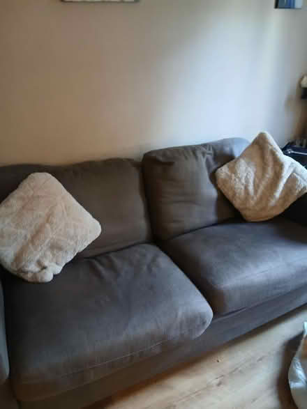 Photo of free Three seater and arm chair (2 chown court KT24) #1