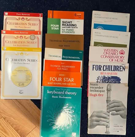 Photo of free Sheet music, etc for piano (New Edinburgh) #1