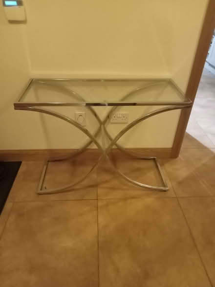 Photo of free Glass side table (Blairhall KY12) #1
