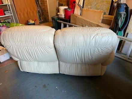 Photo of free Leather 2 seater (Stoke Hammond MK17) #2