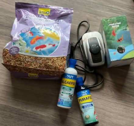 Photo of free Fish pond items (Bowie) #1