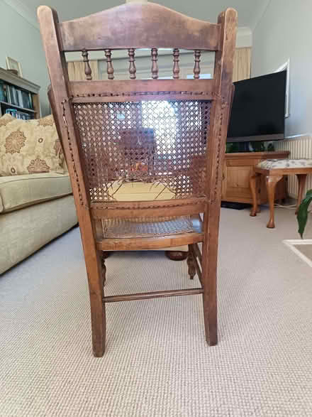 Photo of free Wicker Nursing Chair (CT13) #3