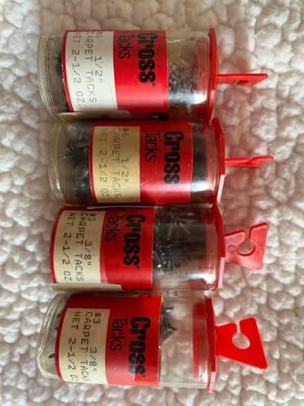 Photo of free Carpet tacks (Somerville, Spring Hill) #1