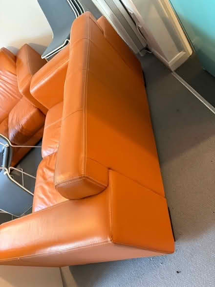 Photo of free Two 2-seater Leather Sofas (Hove BN3) #3