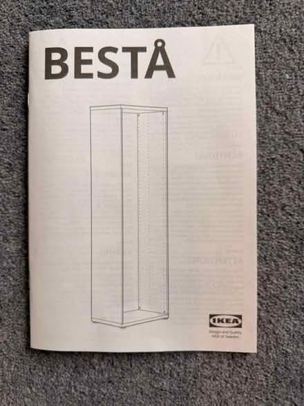 Photo of free IKEA Besta unit and one shelf. (Berkhamsted HP4) #1