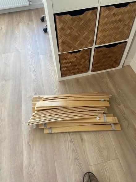 Photo of free Ikea double bed (Dalkey) #1