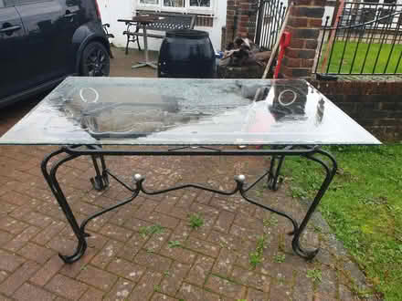 Photo of free Glass top table (Surrenden BN1) #1