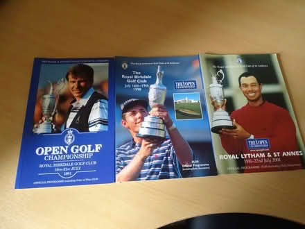 Photo of free Open golf championship programmes (Wildwood ST17) #1