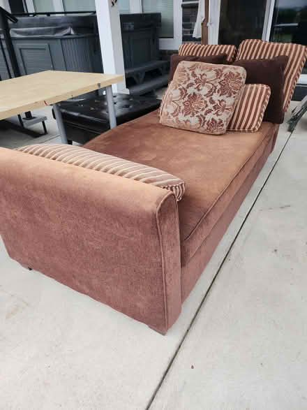 Photo of free couch ,table , two ottomans (Sorrento) #4