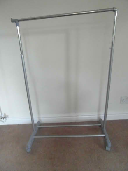 Photo of free wheeled 32” clothes rack – needs repair (Waverton CH3) #2