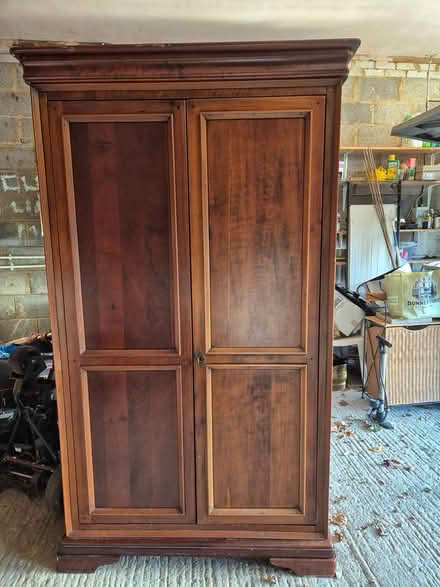 Photo of free Mahogany wardrobe (Bray) #1